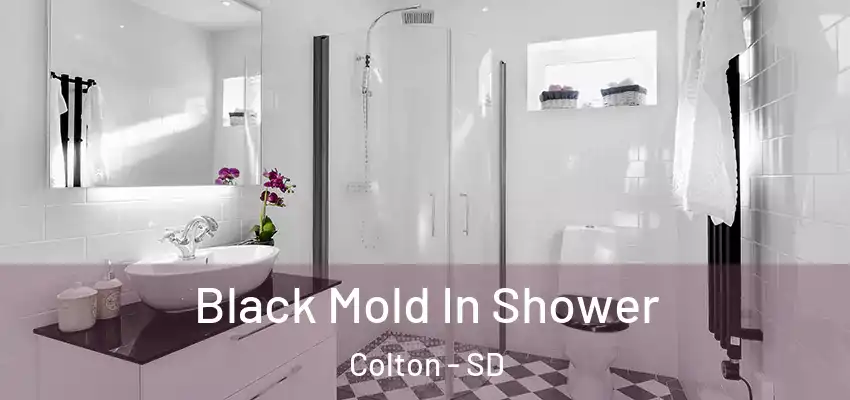  Black Mold In Shower Colton - SD