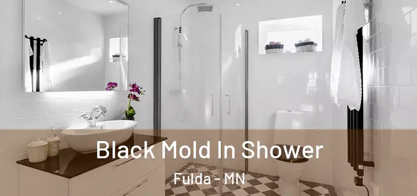  Black Mold In Shower Fulda - MN